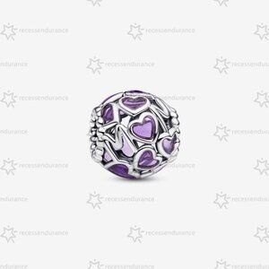 Pandora Openwork Hearts Mum Charm
